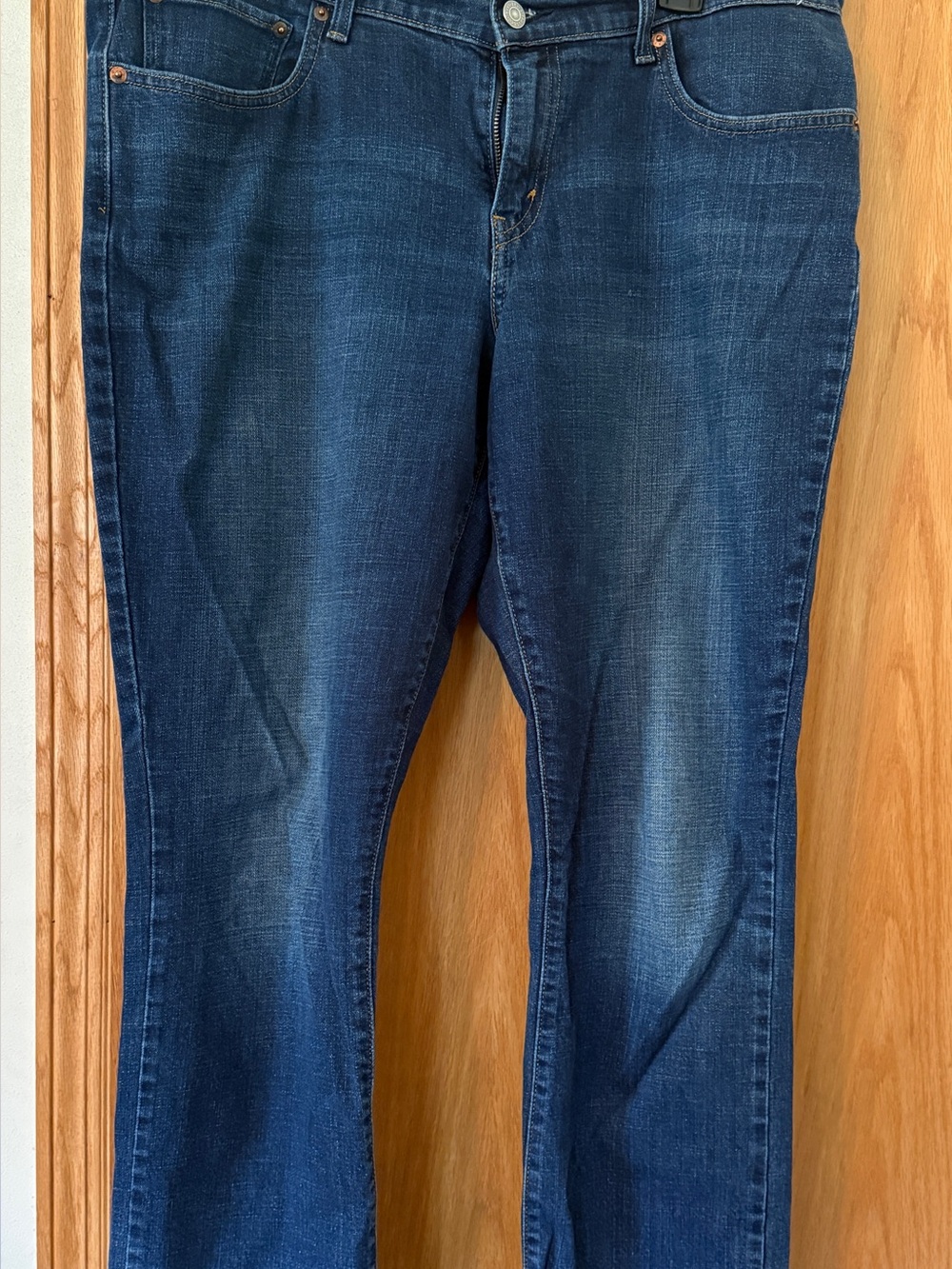 Levi's Women's Dark Blue Straight Leg Jeans